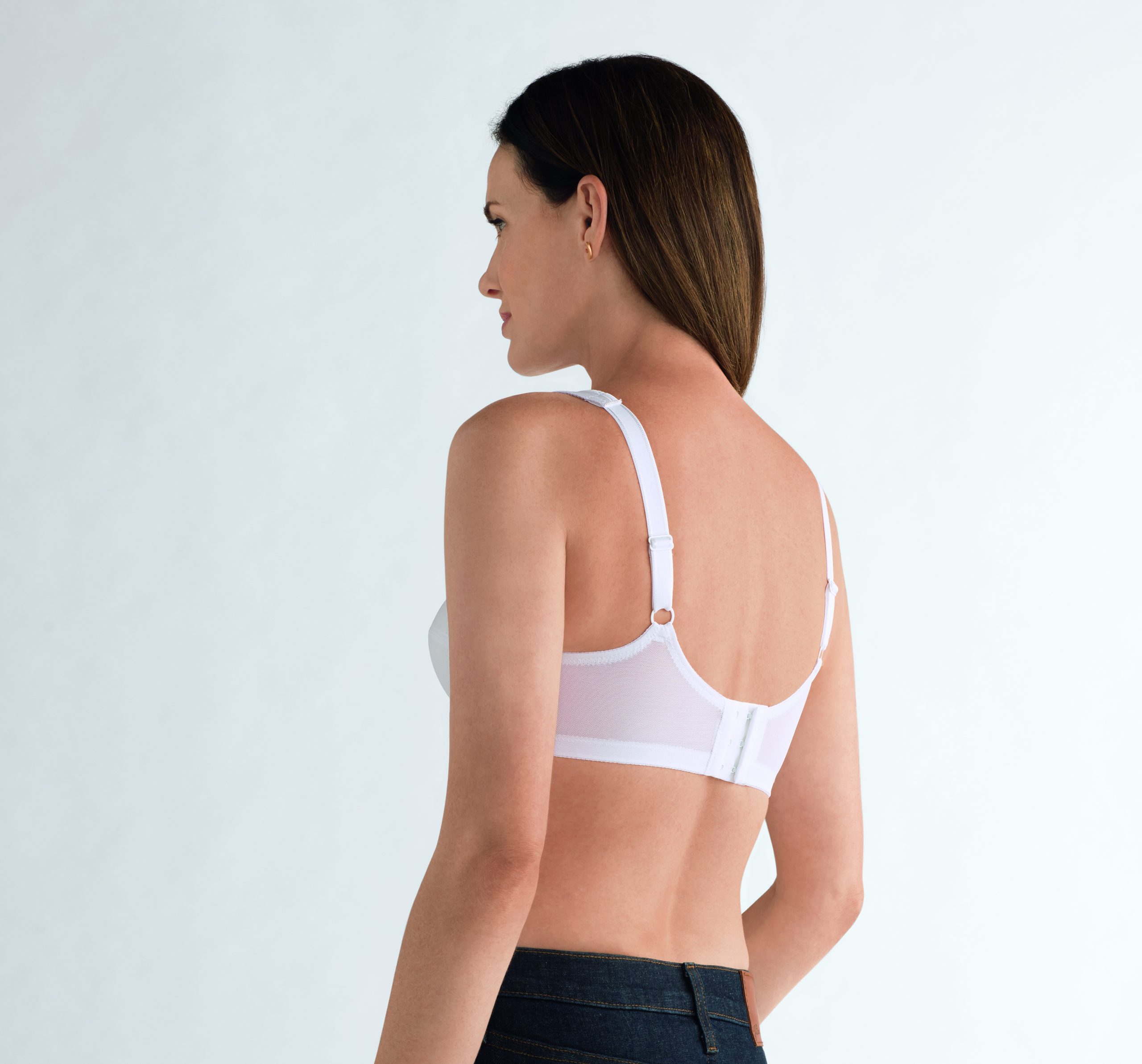 Sutien postmastectomie Kelly alb, marca Amoena - imagine 2