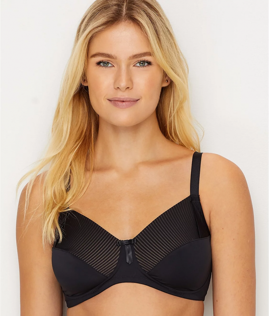 Sutien medical cu buzunare Mila negru, Amoena - imagine 3
