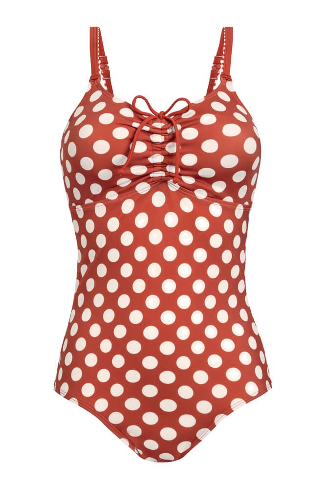 Costum de baie postmastectomie Alabama rust-offwhite, Amoena